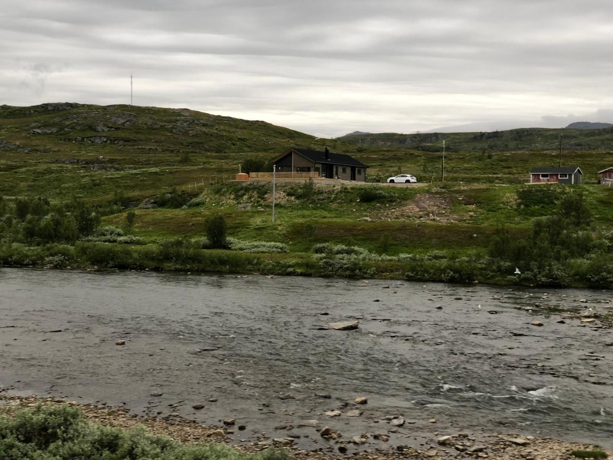 Luksushytte I Kokelv Exteriér fotografie