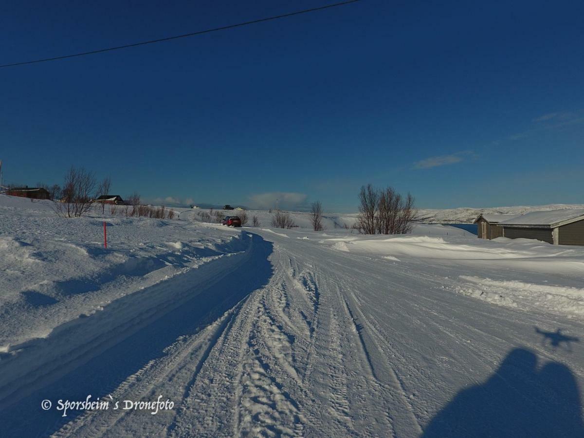 Luksushytte I Kokelv Exteriér fotografie