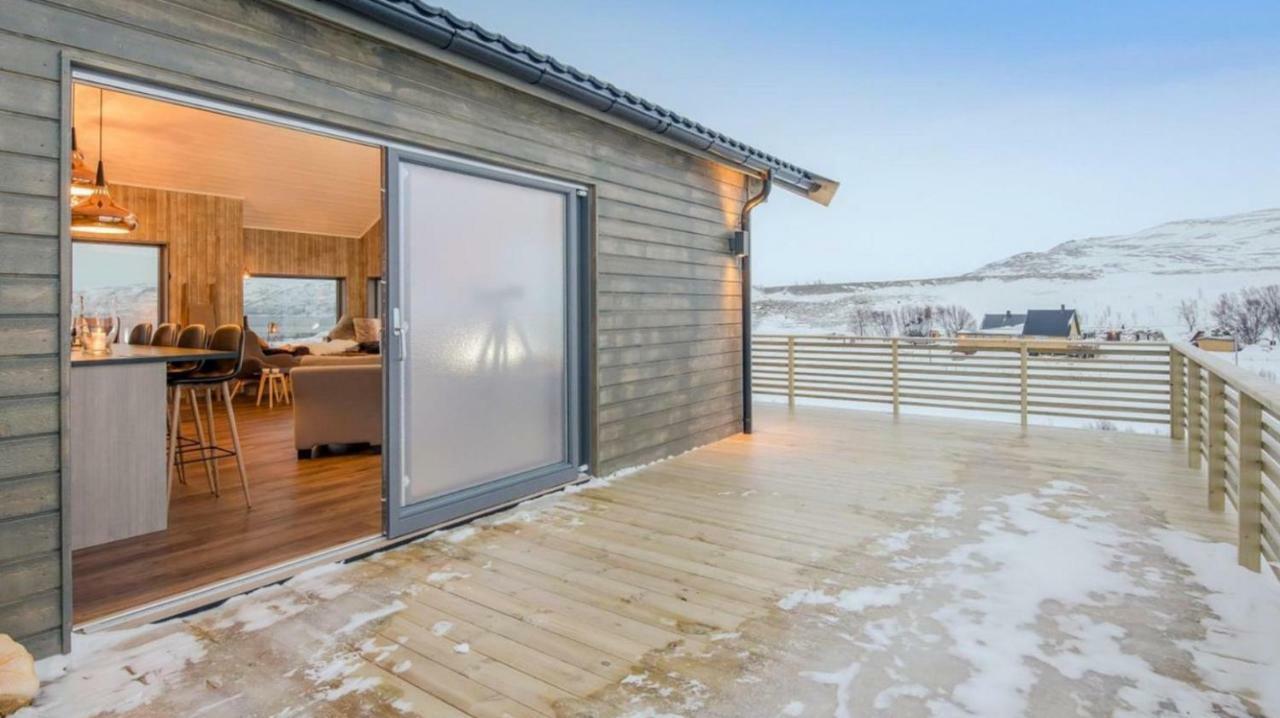 Luksushytte I Kokelv Exteriér fotografie